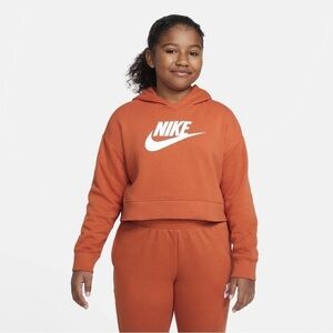 NWT Nike Girls’ Sportswear Club Fleece Pullover Hoodie